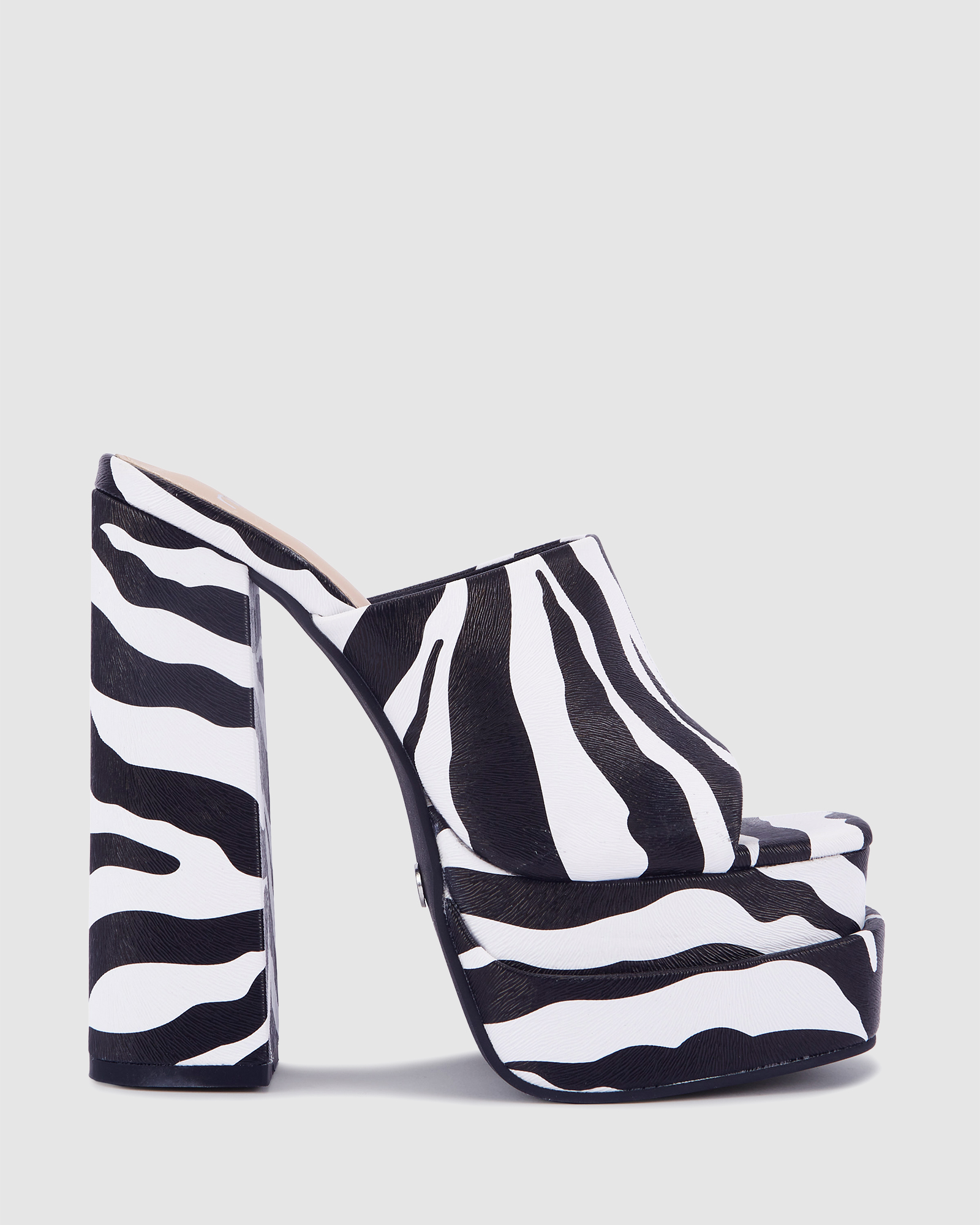 ZAVIERA ZEBRA Mules | Buy Women's HEELS Online | Novo Shoes NZ