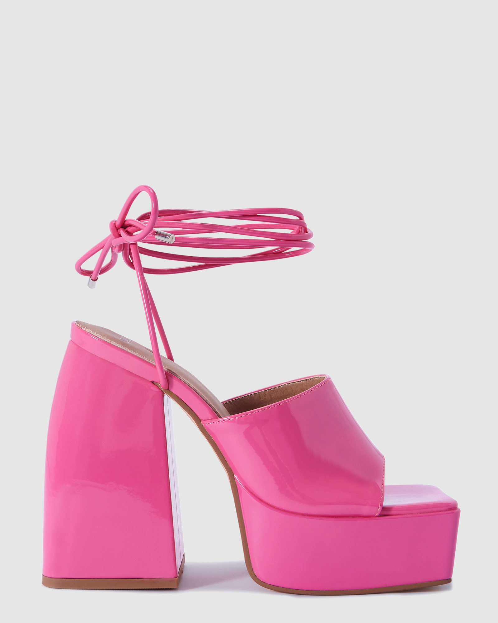 ZITCHY Magenta Platform Heels Buy Women's HEELS Online Novo Shoes NZ