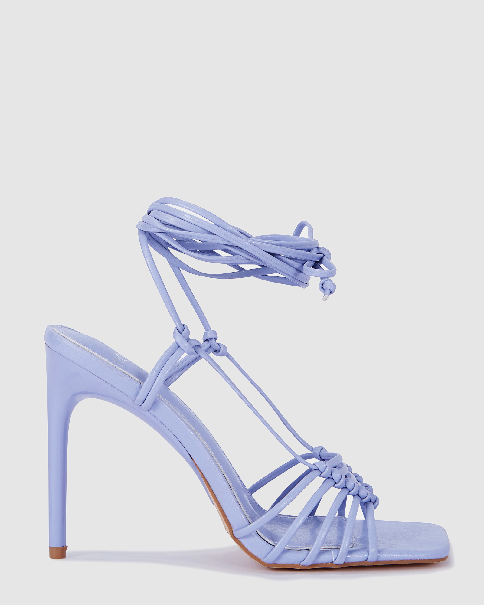 ZORICA Lavender LaceUp Heels Buy Women's HEELS Online Novo Shoes NZ
