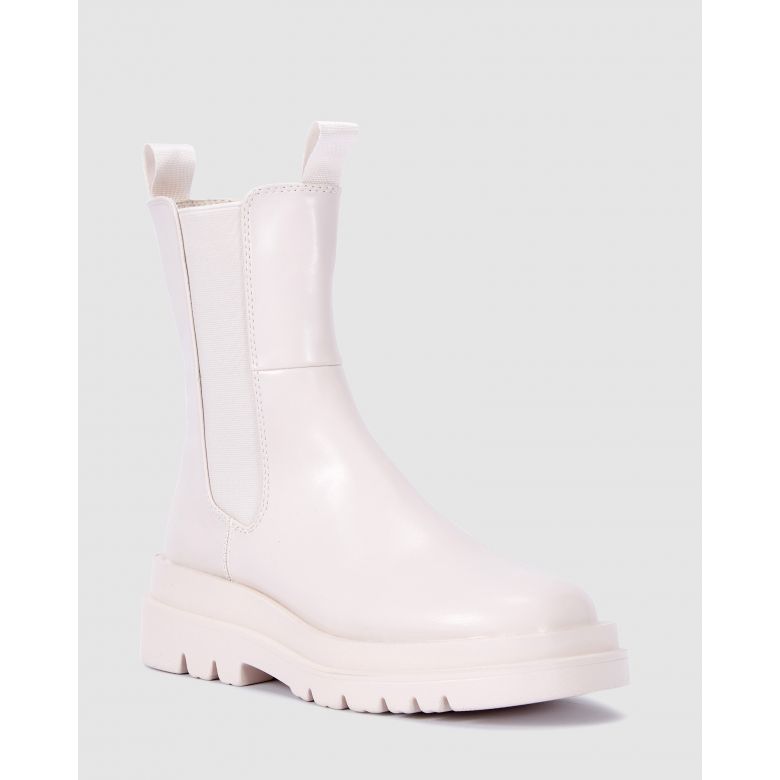 ZWOLLE CREAM Flat Boots Buy Women's BOOTS Online Novo Shoes NZ