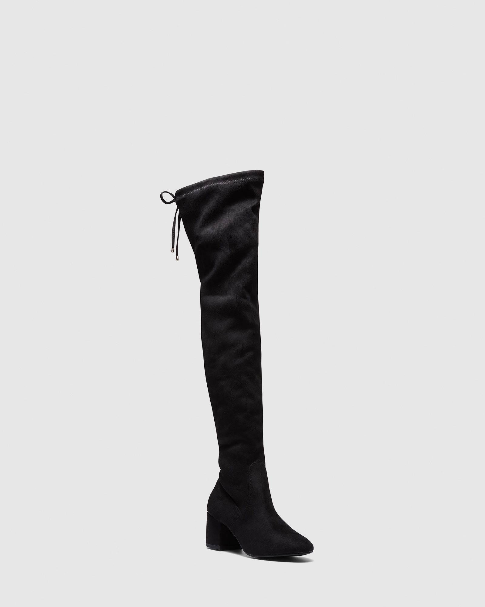 ORNELLA BLACK Over The Knee Boots Buy Women's BOOTS Online Novo
