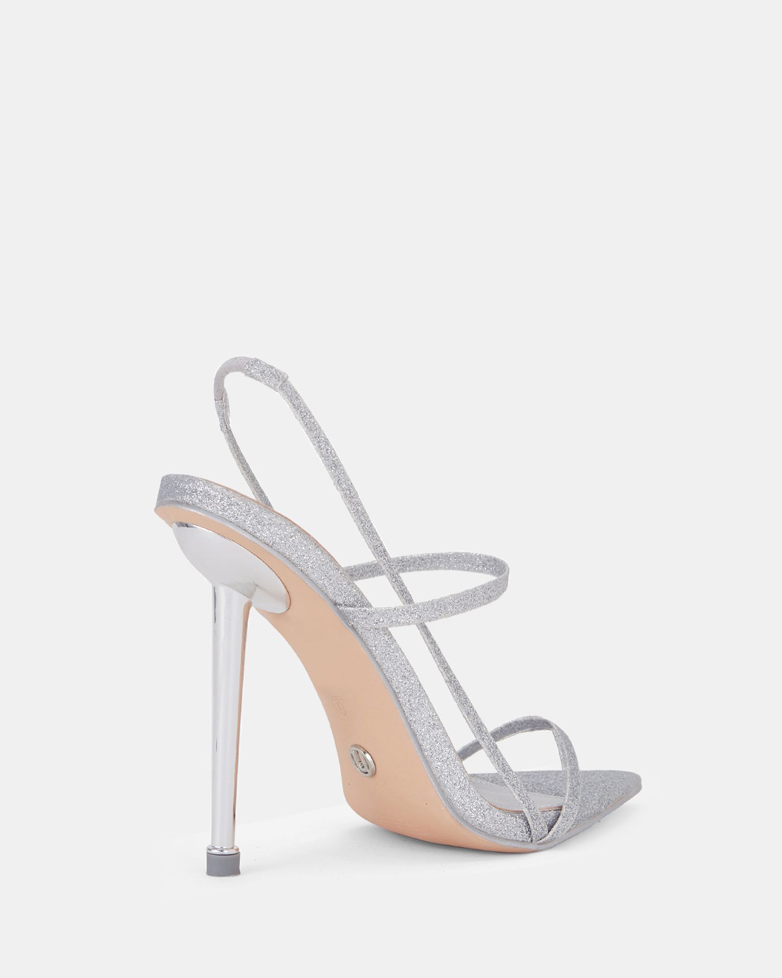 ZISSY SILVER GLITTER Stilettos Buy Women's HEELS Online Novo Shoes NZ